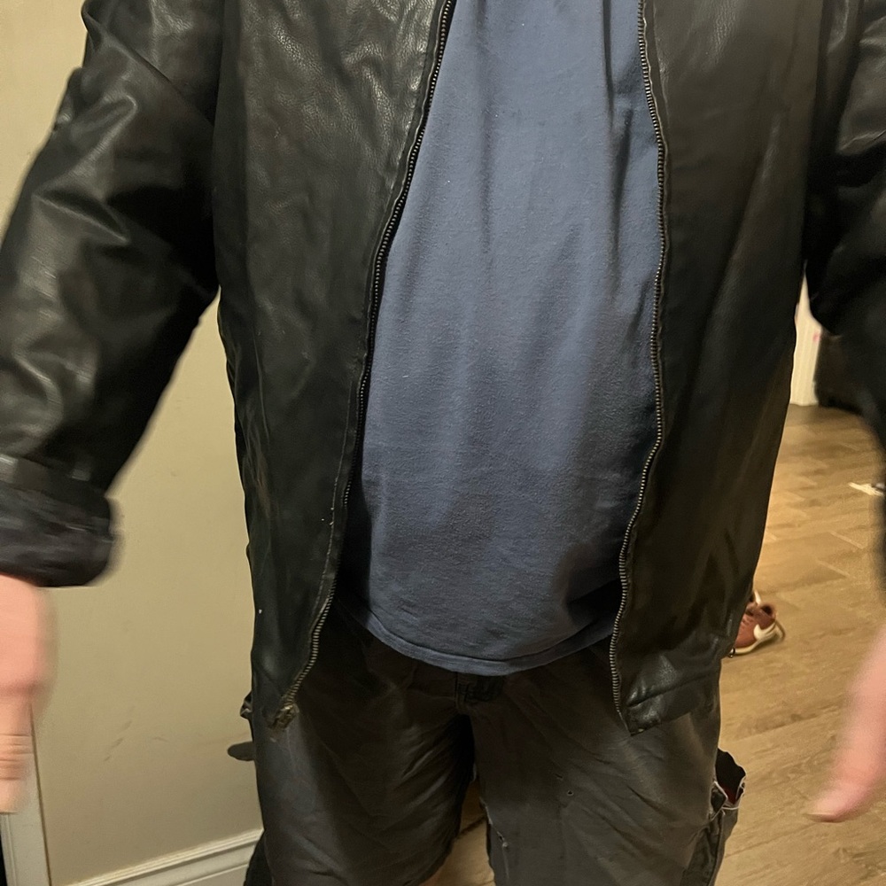 Arizona Jean Company Black Bomber Jacket